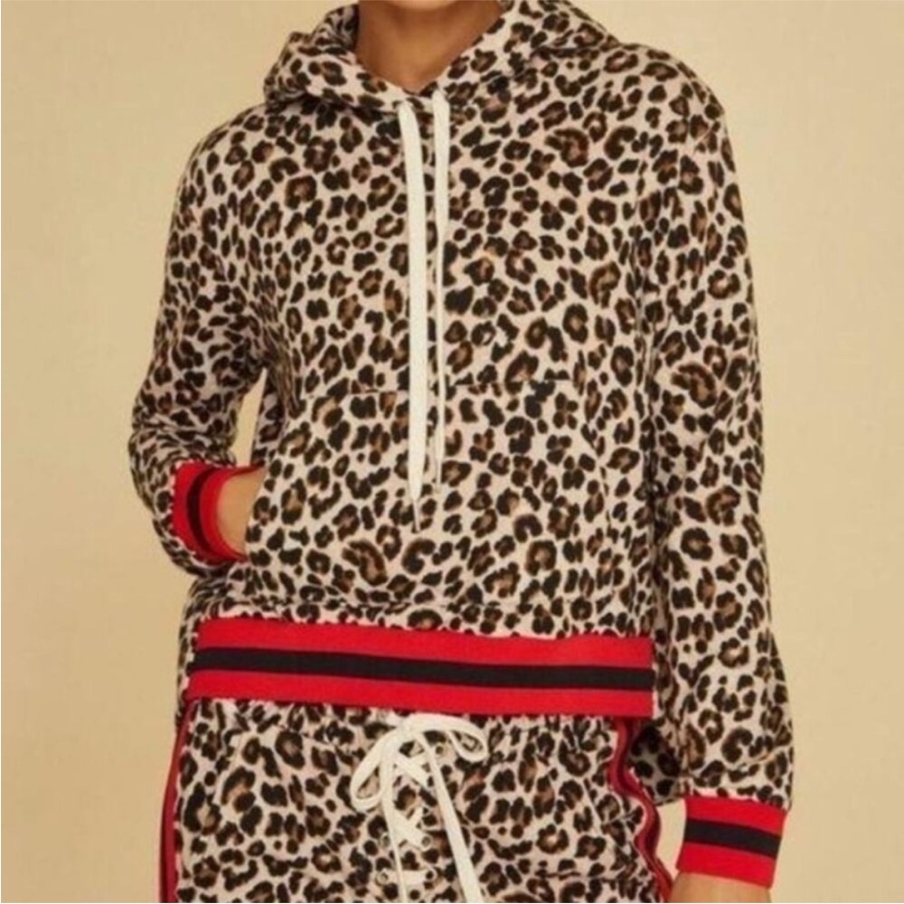 Veronica Beard x Bandier Set Animal Print Red Size Large